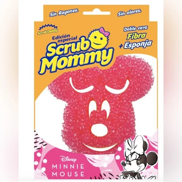 Disney Mickey & Minnie pair Mickey Mouse Scrub Daddy sponges - Picture 3 of 4